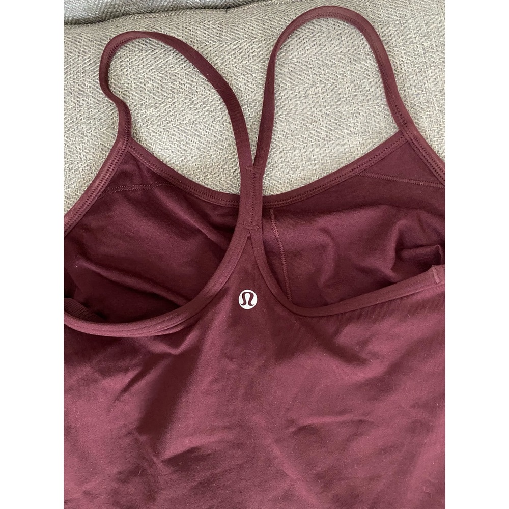 Lululemon Maroon Exercise Tank
